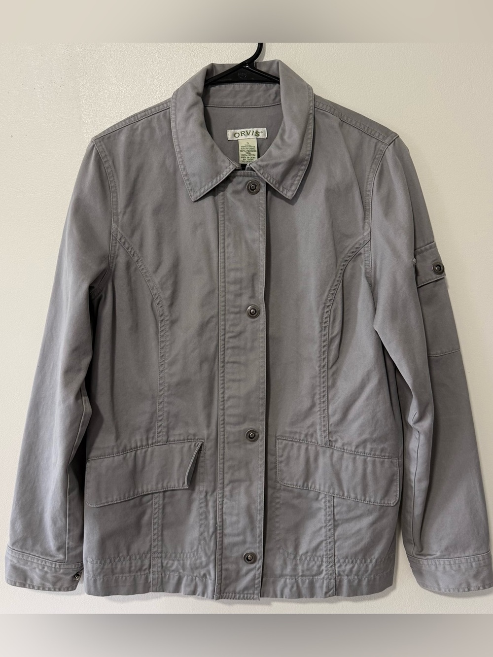 NWOT Orvis Women’s Utility Jacket Grey Size Small